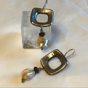 Silpada | Sterling Hammered Dangle Earrings